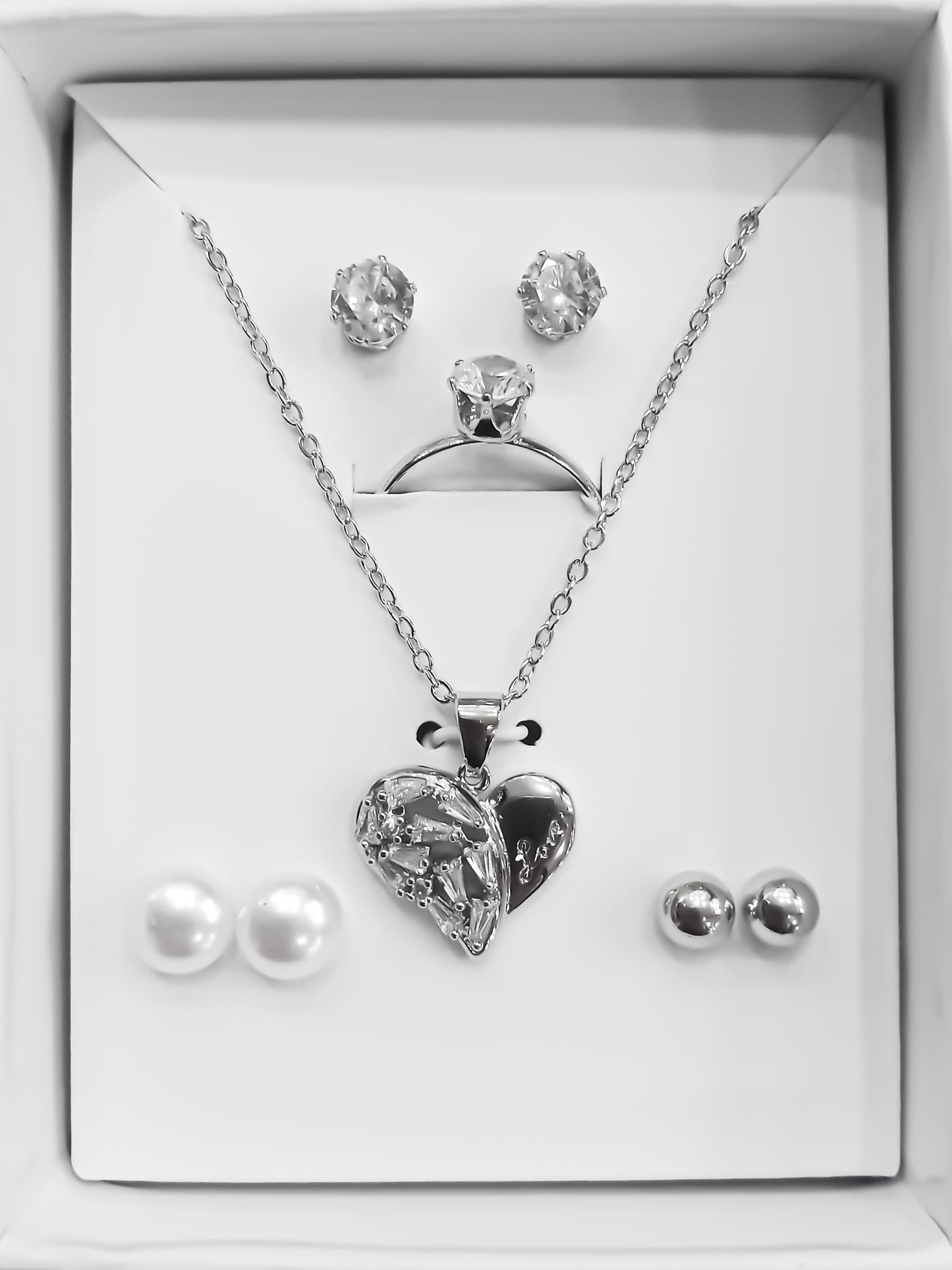 SILVER JEWELLERY SET